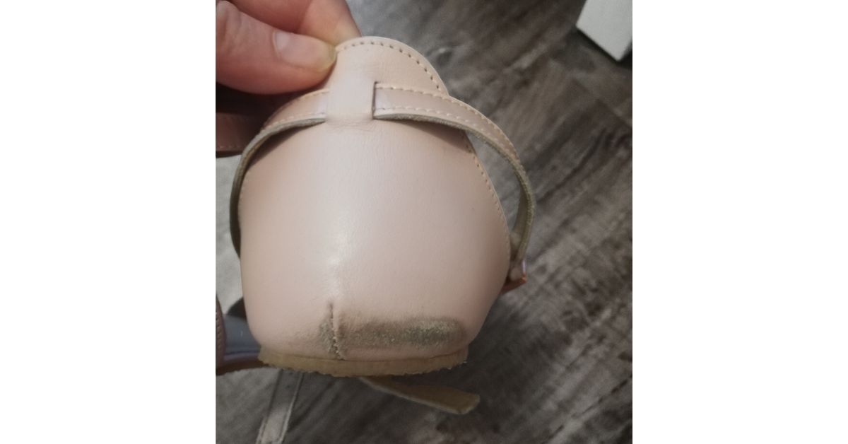 Růžová Barva na kožené balerínky 124 Rose
